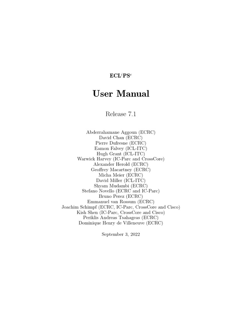 User Man | PDF | Computing | Computer Science