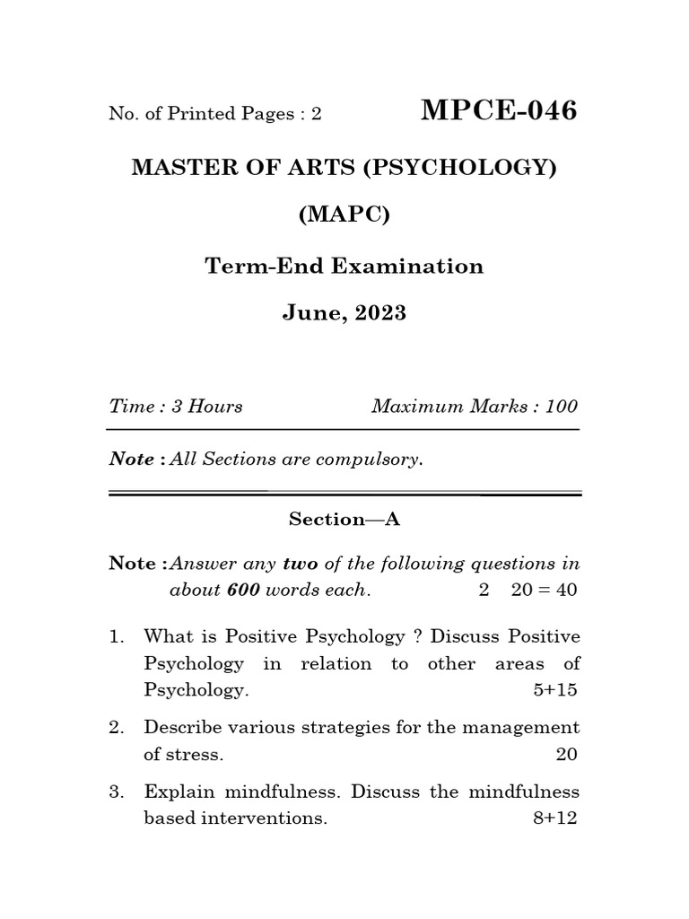 MPCE-046 | PDF