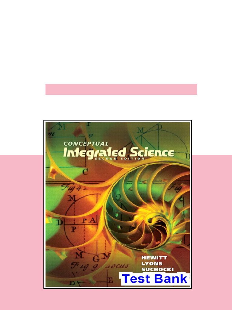 Conceptual Integrated Science 2nd Edition Hewitt Test Bank - test bank ...