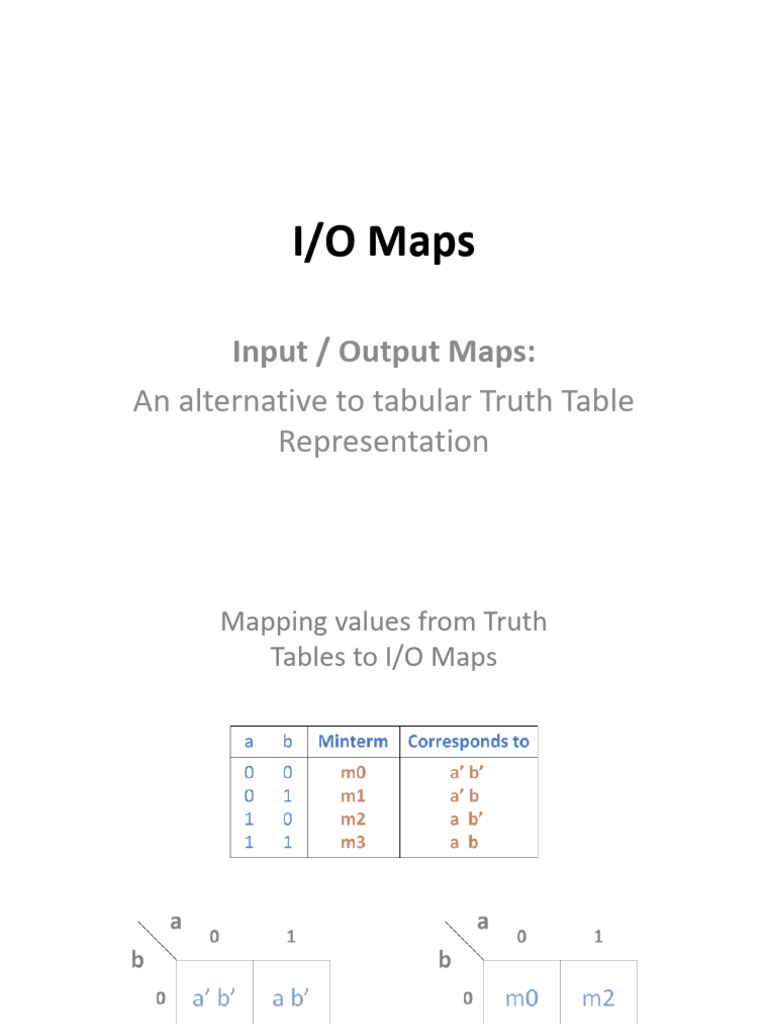 6 Karnaugh Maps | PDF | Boolean Algebra | Teaching Mathematics
