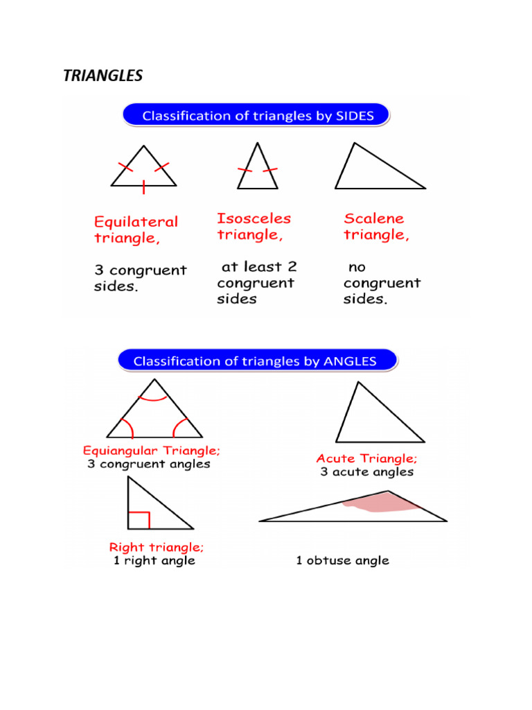 Solving Triangle Angle Equations | PDF