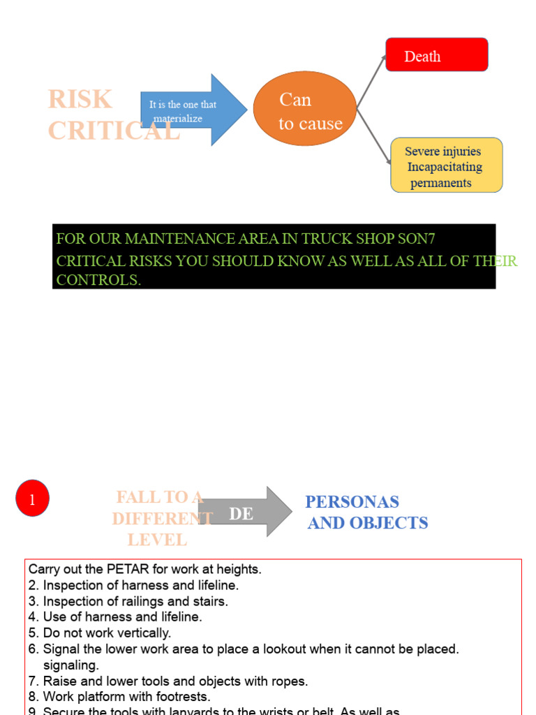 Critical Safety Risks in Truck Shop Operations | PDF | Safety ...