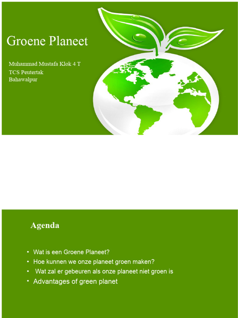 Groene Planeet | PDF