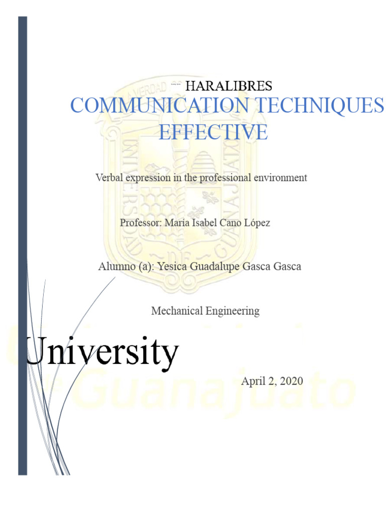 Effective Communication Techniques Guide | PDF | Communication ...