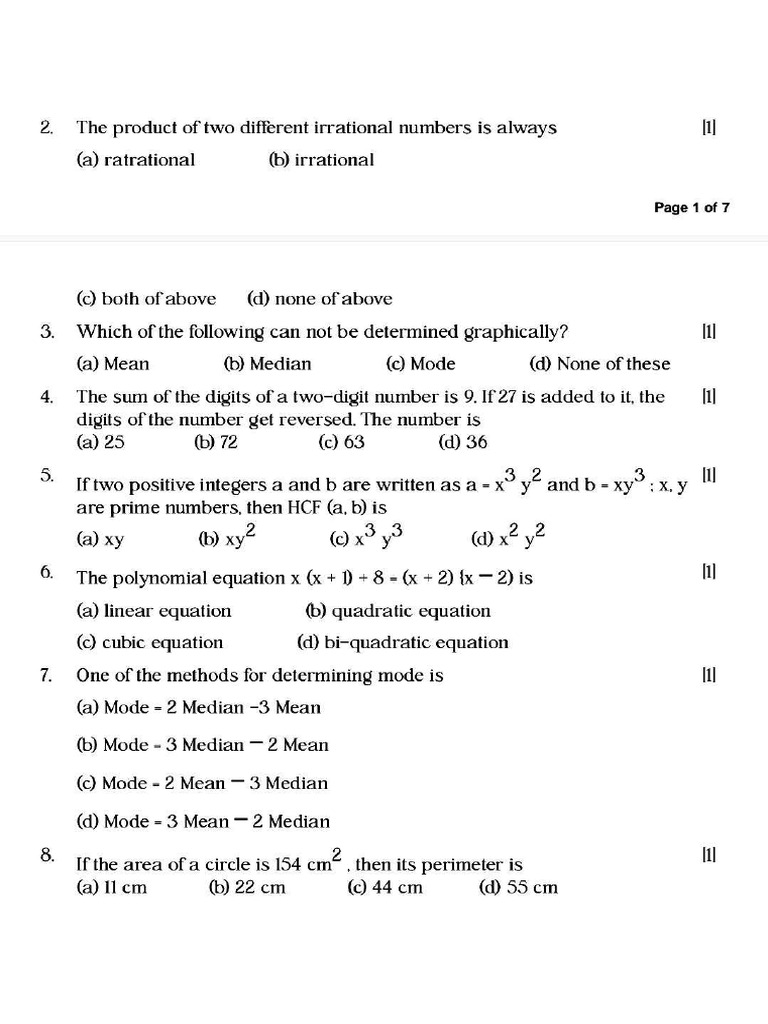 Practice set | PDF