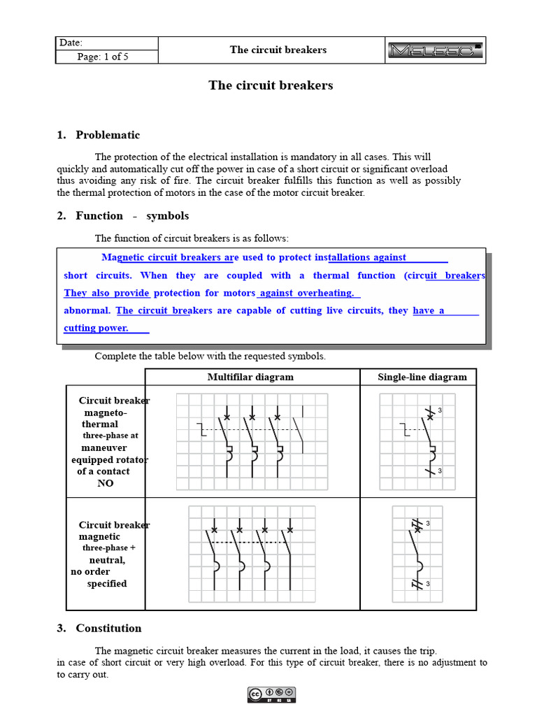 Understanding Circuit Breakers and Their Functions | PDF | Electric ...