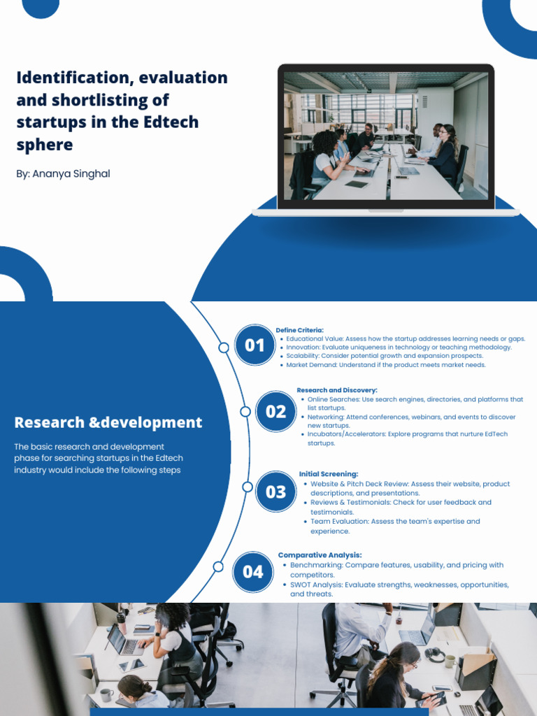 EdTech Startup Evaluation Guide | PDF | Startup Company | Small ...