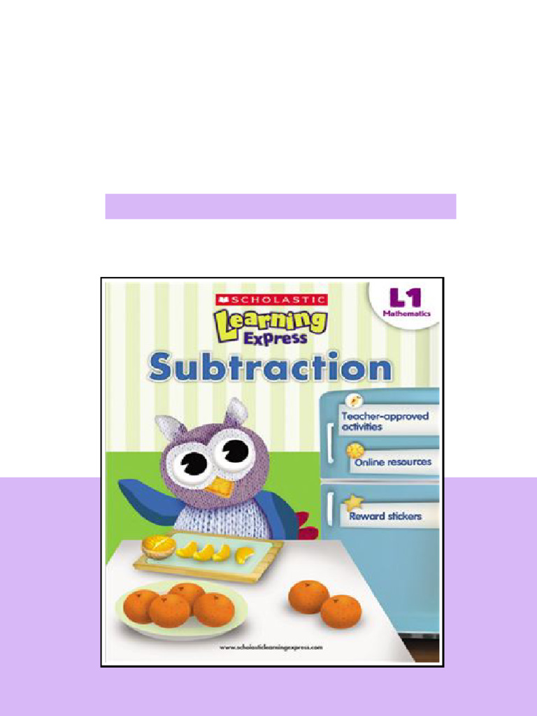 Scholastic Learning Express Subtraction Level 1 1st Scholastic Inc ...
