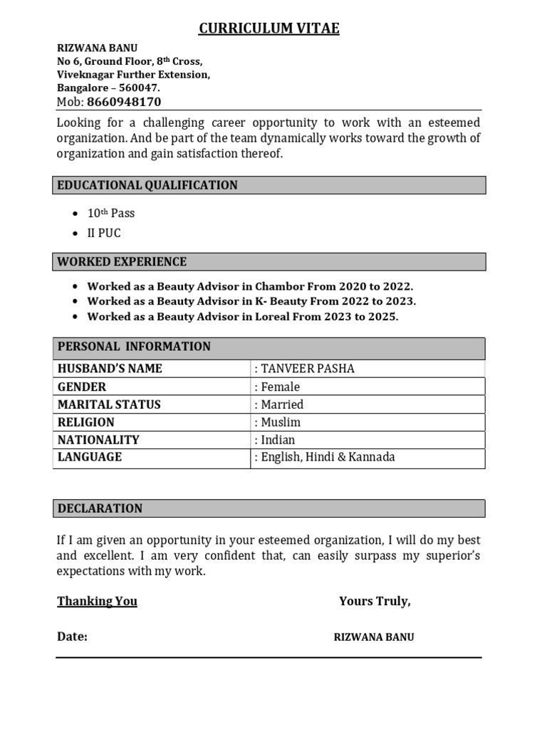 Rizwana Banu | PDF