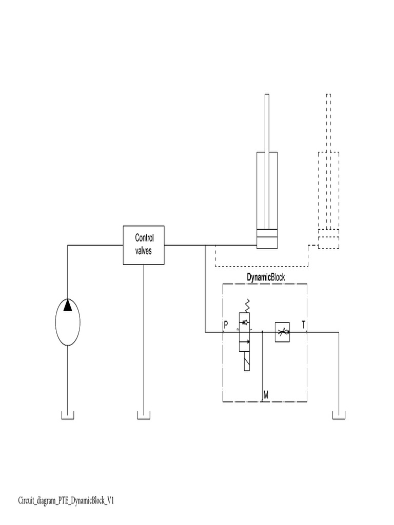 Circuit Diagram PTE DynamicBlock V1 | PDF
