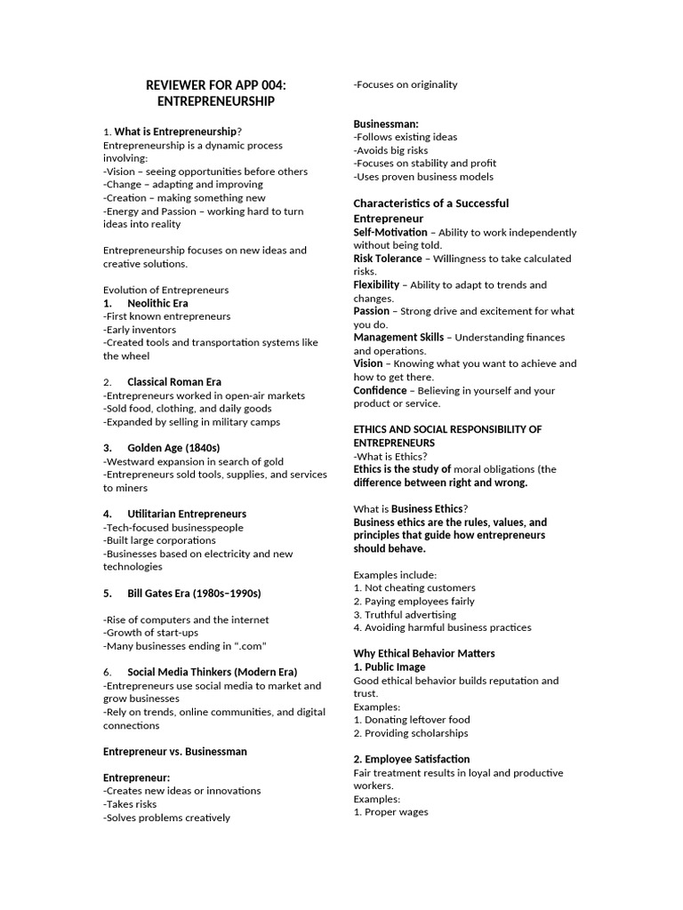 Reviewer for App 004 5 | PDF | Entrepreneurship | Market (Economics)
