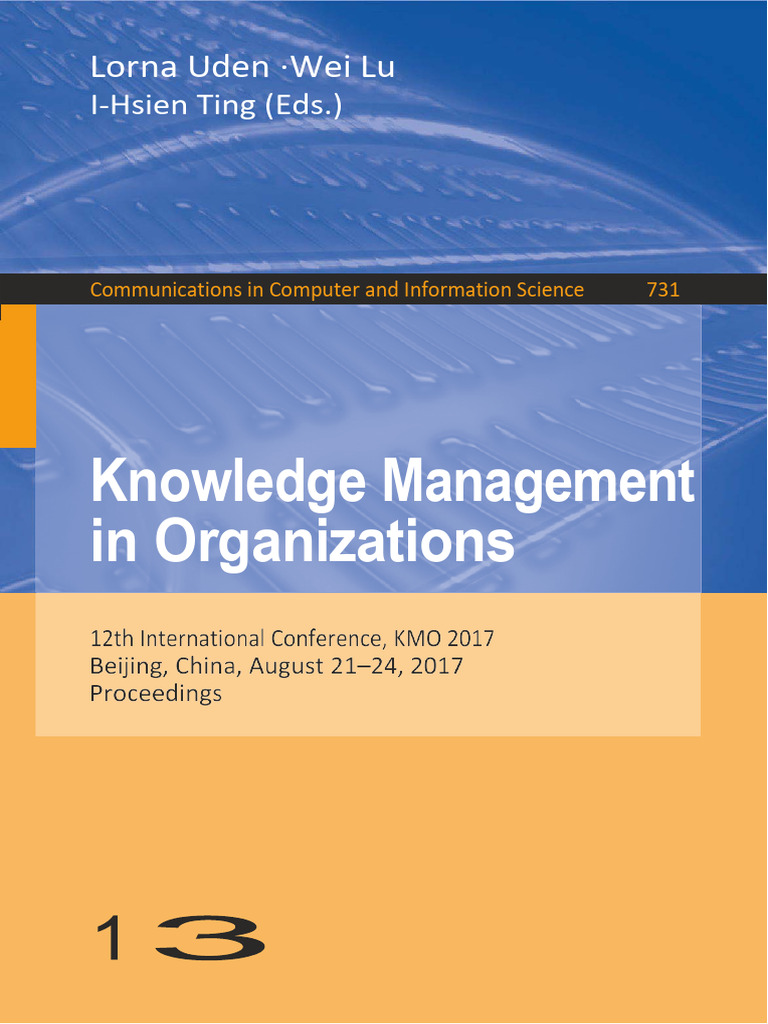 Knowledge Management in Organizations | PDF