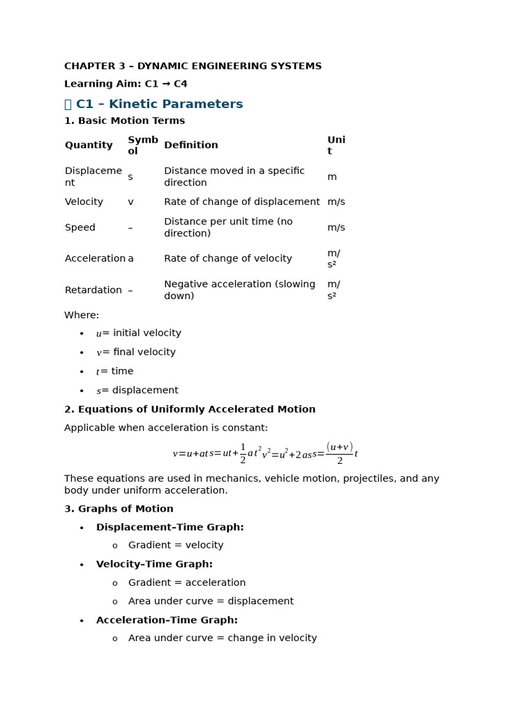 Dynamic Engineering Systems Overview | PDF | Buoyancy | Pressure