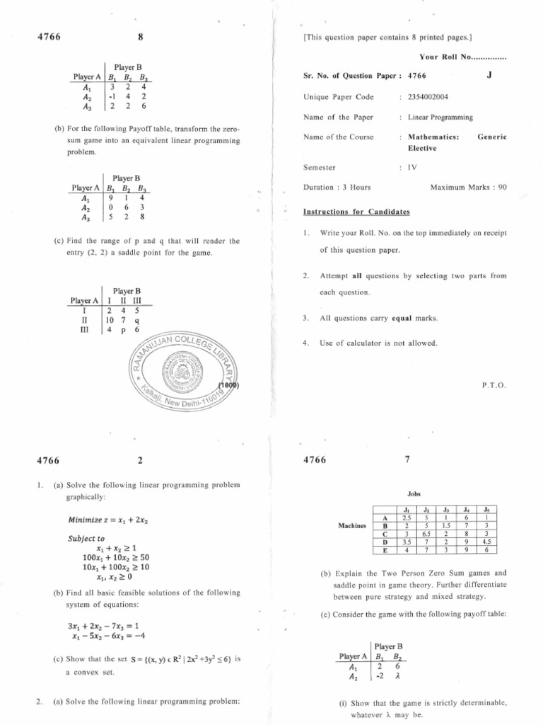 B.Sc. H Mathematics Line BO8lHd0 | PDF | Mathematics | Applied Mathematics