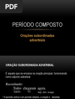 Oracao Subordinada Adverbial