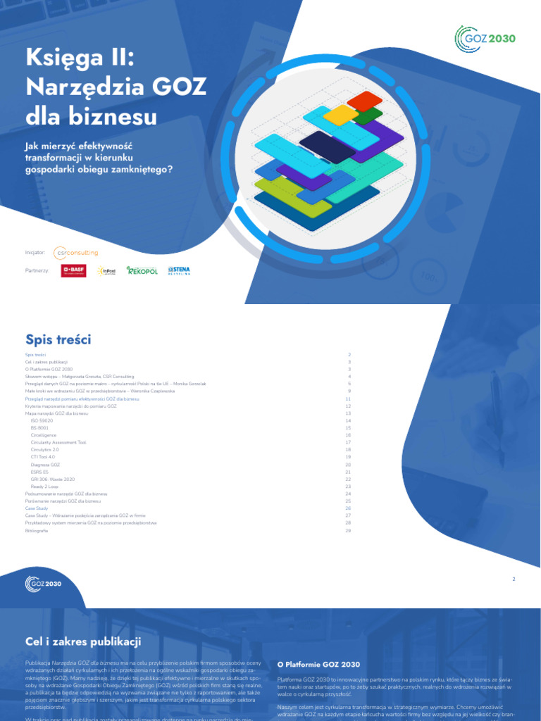 II Ksiega GOZ Narzedzia Do Pomiaru GOZ Dla Biznesu | PDF