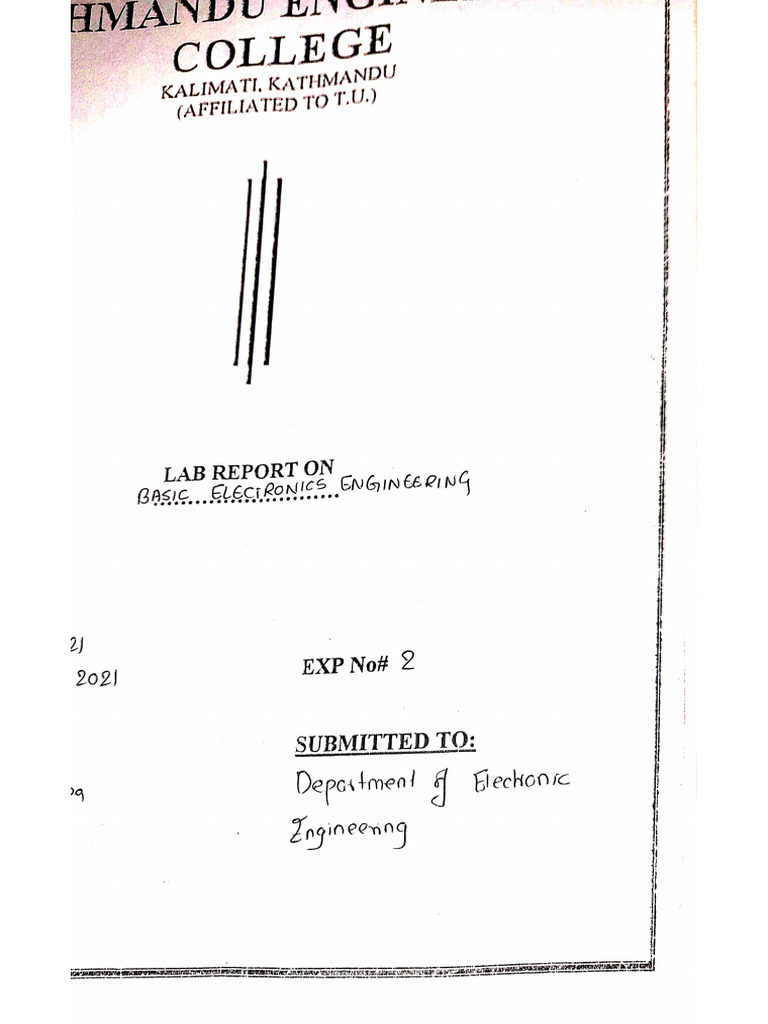 Exp 2 | PDF