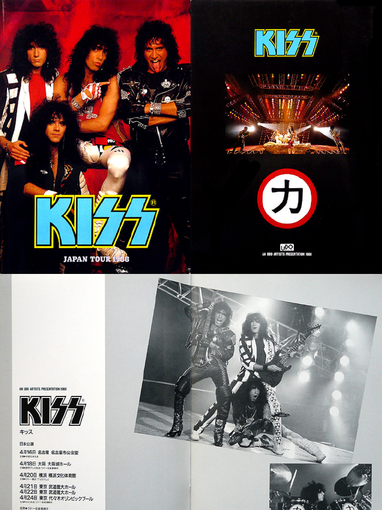 Kiss Crazy Nights JAPAN Tour Book | PDF