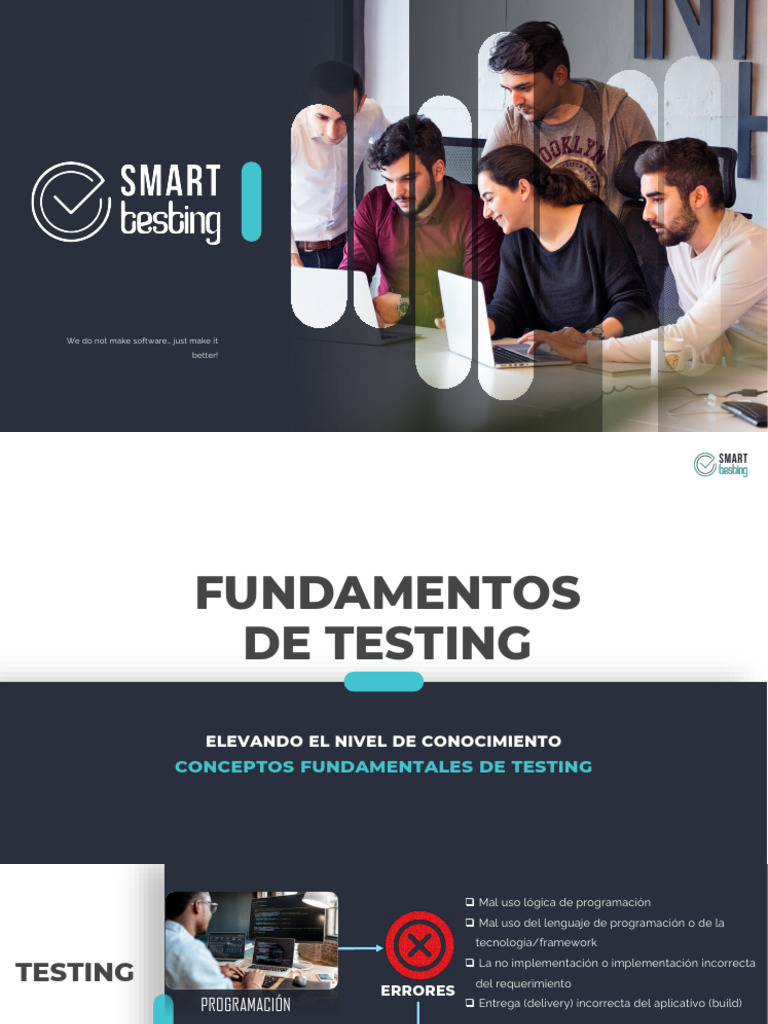 Fundamentos del Testing de Software | PDF | Software | Pruebas de software