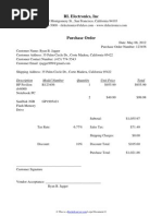 Download Purchase Order by RocketLawyer SN96882551 doc pdf