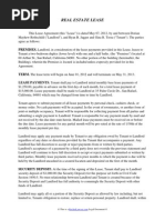 Download Lease Agreement by RocketLawyer SN96882556 doc pdf