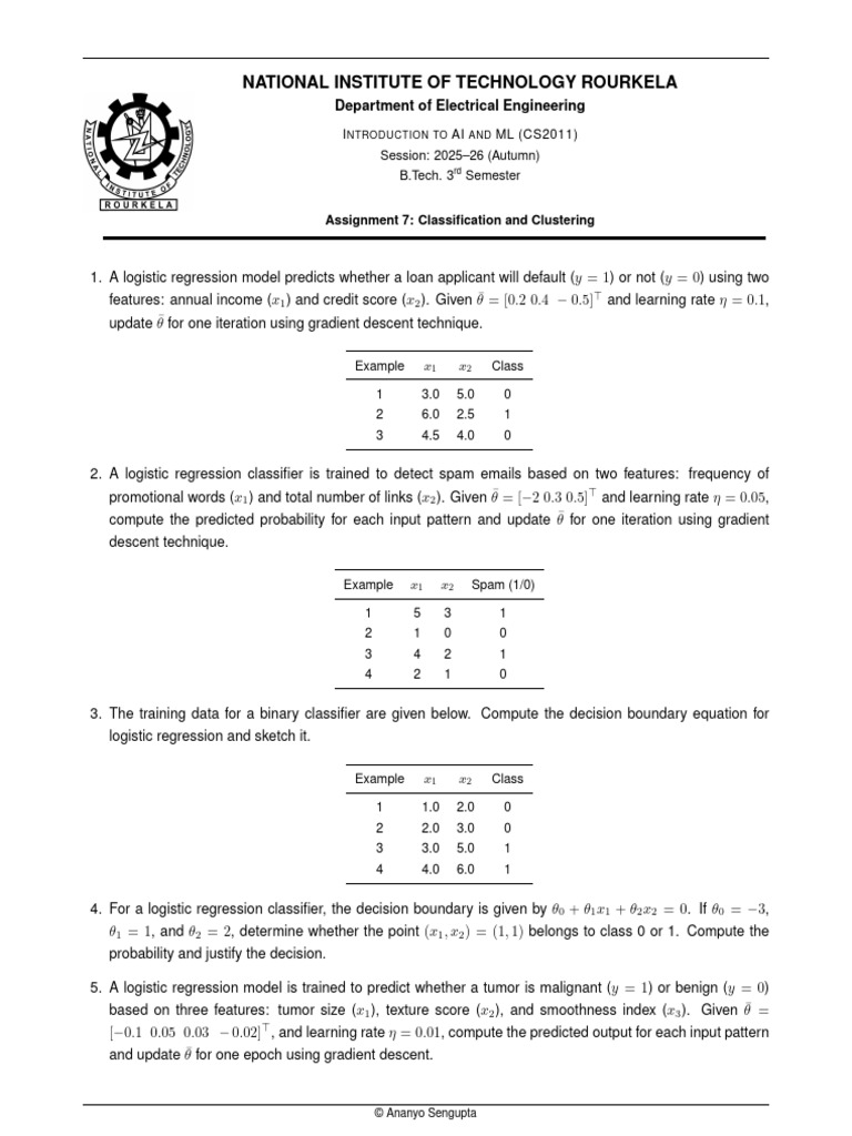 AI & ML Assignment: Classification Techniques | PDF | Statistical ...
