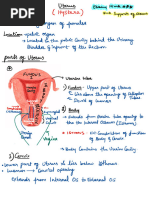 Uterine Ligaments: Anatomy and Functions | PDF