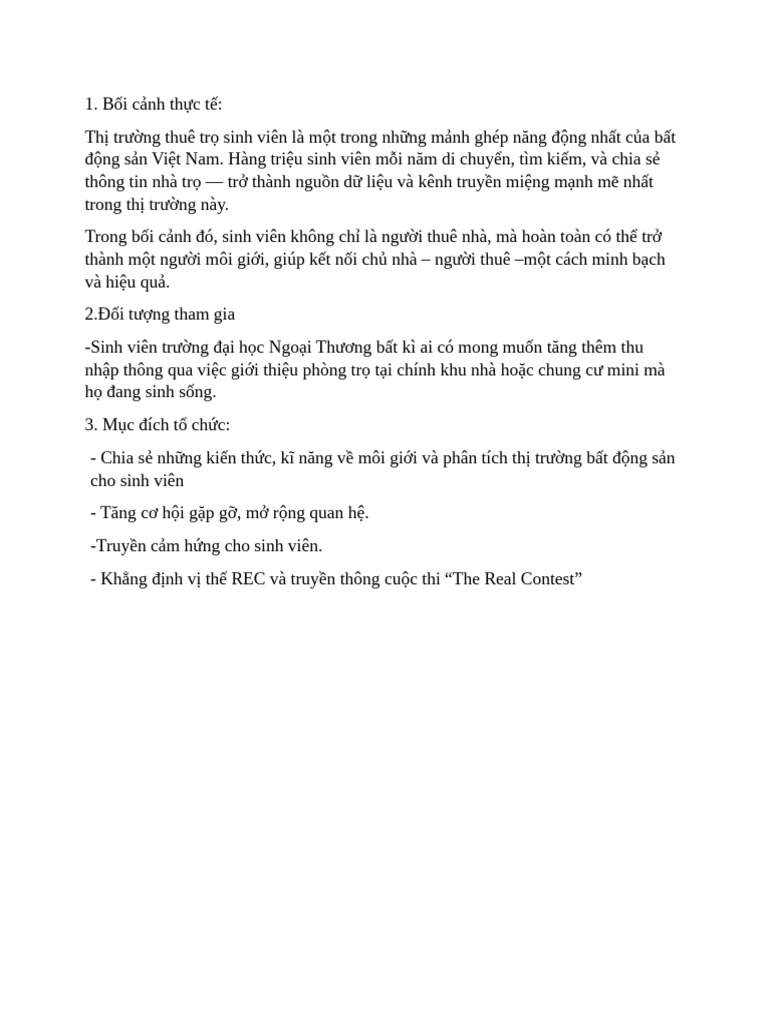 Đề án nháp | PDF