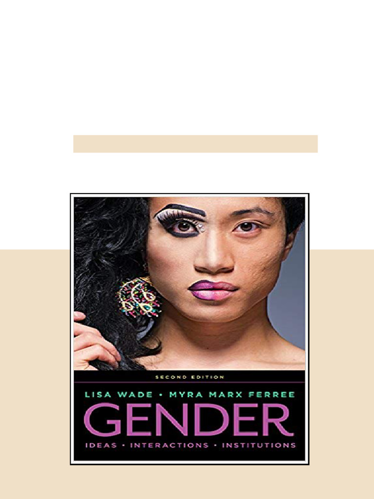 14073 | PDF | Gender | Gender Studies