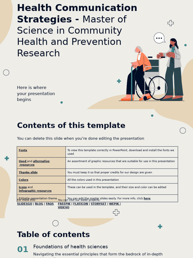 Health Communication Strategies - Master of Science in Community Health ...