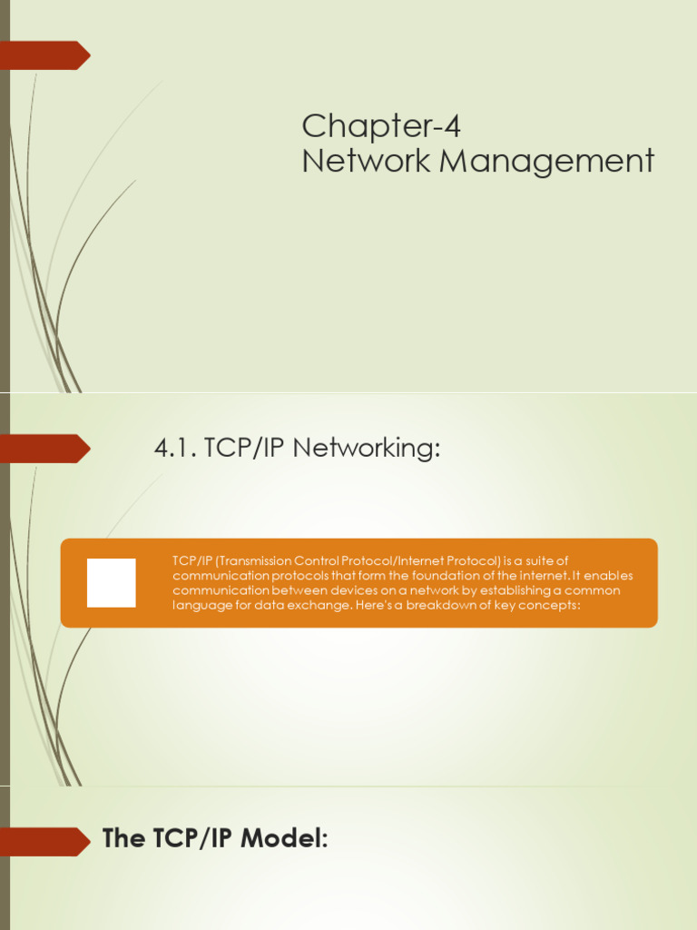 TCP/IP Networking and Linux Configuration | PDF | Internet Protocol ...