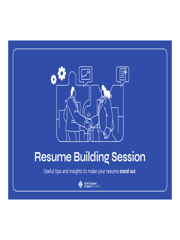 ACM Resume Building Session | PDF