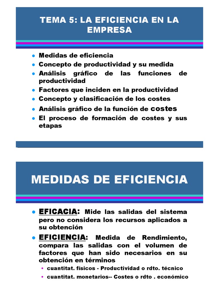 Factores y Variables de Productividad Costo Diseño