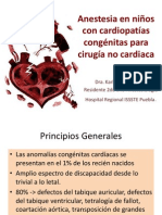 Anestesia y Cardiopatias