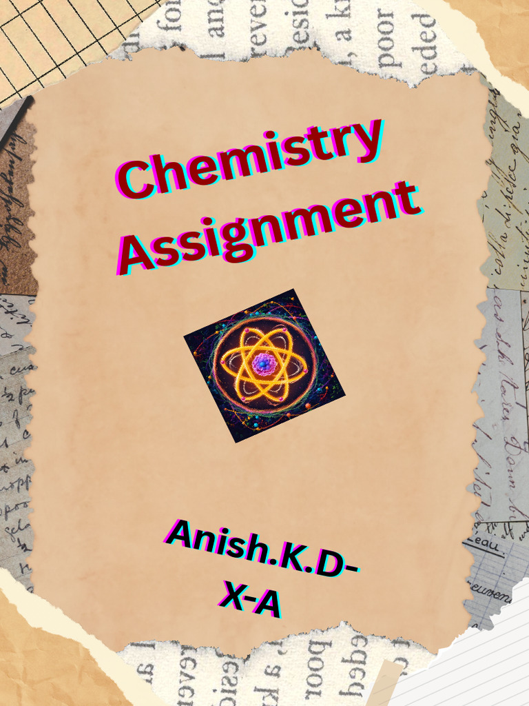Chemistry Assignment - 20250410 - 121557 - 0000 | PDF