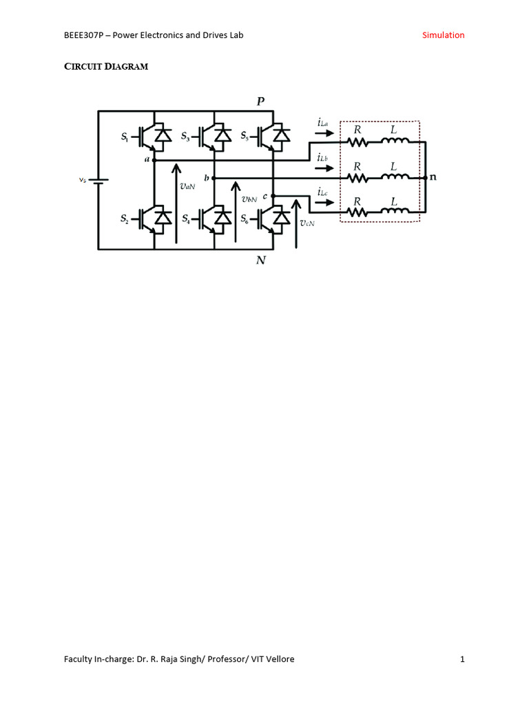 Three-Phase Inverter Design Lab Guide | PDF | Power Inverter | Power ...