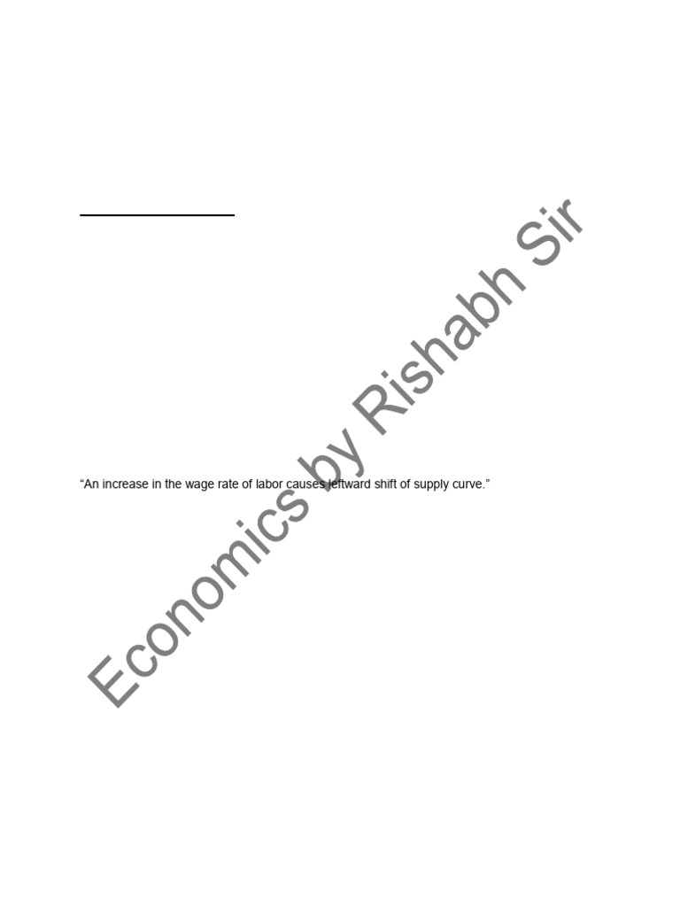 Class 11 Microeconomics Assignment on Production | PDF | Supply ...