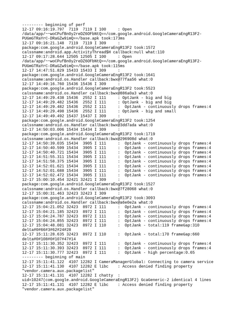 Log Cat 1765973501056 | PDF | Software Engineering | Computer Programming