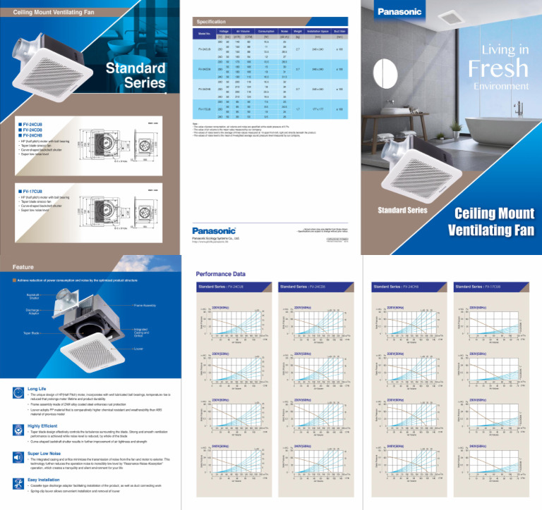 Ventilation Fan Catalogue | PDF