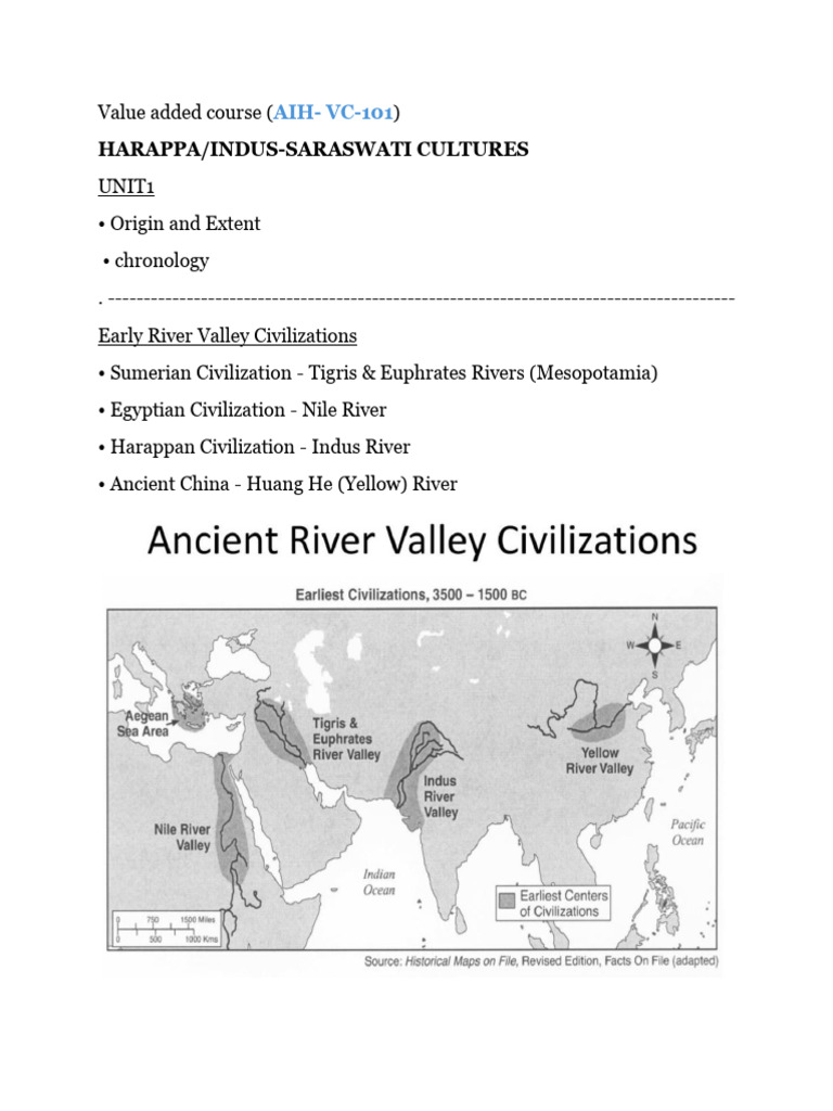 Indus Valley Civilization Overview | PDF