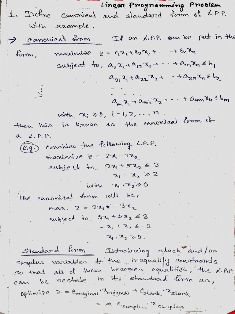 LPP .... SHORT QUESTIONS | PDF