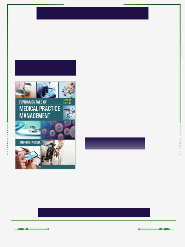 Fundamentals of Medical Practice Management, Second Edition Wagner ...