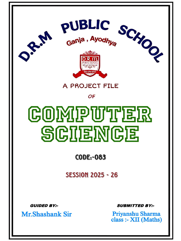 Final Project File | PDF