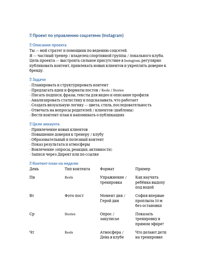SMM Project Guide | PDF