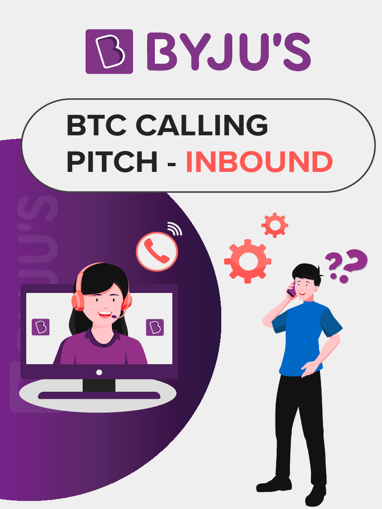 Effective Inbound Call Strategies for BYJU'S | PDF | Teachers | Learning