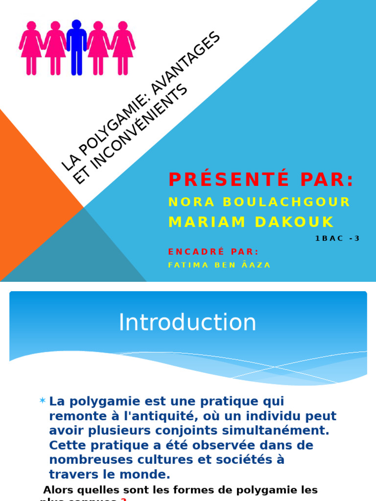 Avantages et inconvénients de la polygamie | PDF | Polygamie | Afrique