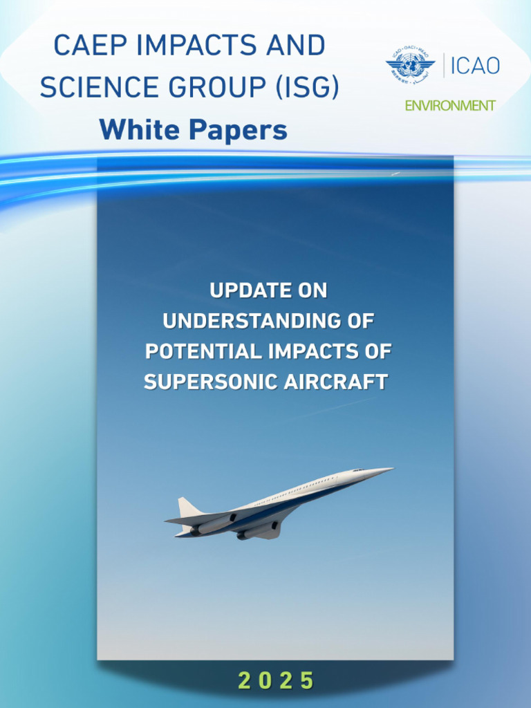 Supersonic Aircraft Environmental Impact Update | PDF | Greenhouse Gas ...