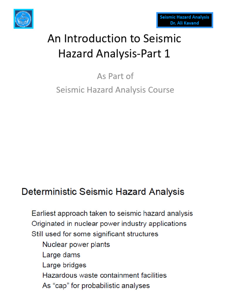 DSHA Example | PDF
