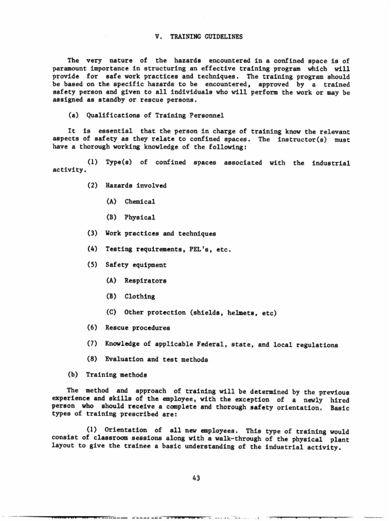 Image showcasing NIOSH - Training guidelines | PDF