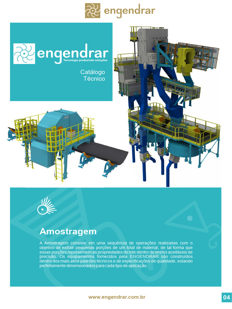 Amostradores Automáticos Vezin ENGENDRAR | PDF | Freio | Amostragem ...